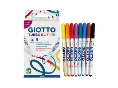 Giotto Keçeli Kalem Turbo Glıtter Simli - 2