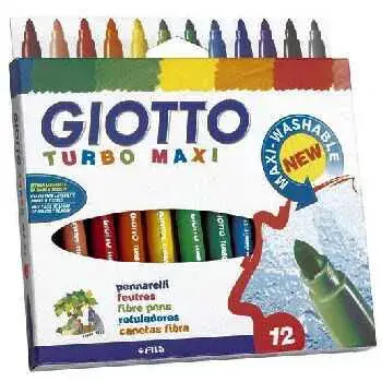 Giotto Turbo Maxi Keçeli Kalem 12 Li - 2