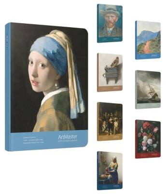 Gıpta Art Master Çizgili Defter 120 Yp 17 x 24 Sert Kapak İp Dikiş - Gıpta