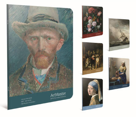 Gıpta Art Master Kareli Defter 120 Yp 17 x 24 Sert Kapak İp Dikiş - 1