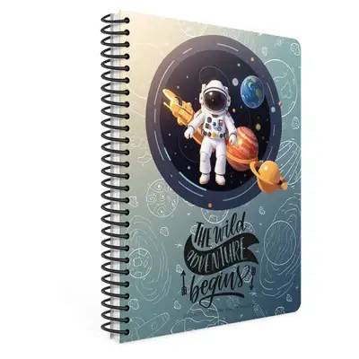 Gıpta Good Notes Çizgili Defter 80 Yp 16 x 16 Sert Kapak Spiralli - Gıpta