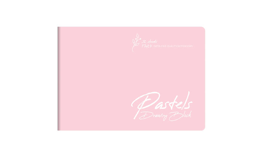 Gıpta Pastels Resim Defteri 32 Yp 17 x 24 Pastoral Kapak - 3