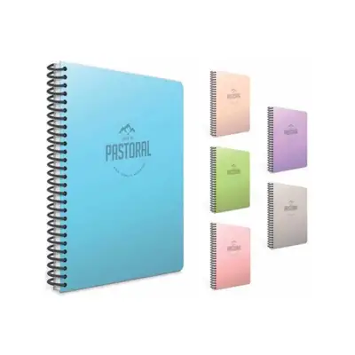 Gıpta Pastoral Kareli Defter 200 Yp A4 Plastik Kapak Spiralli - 2