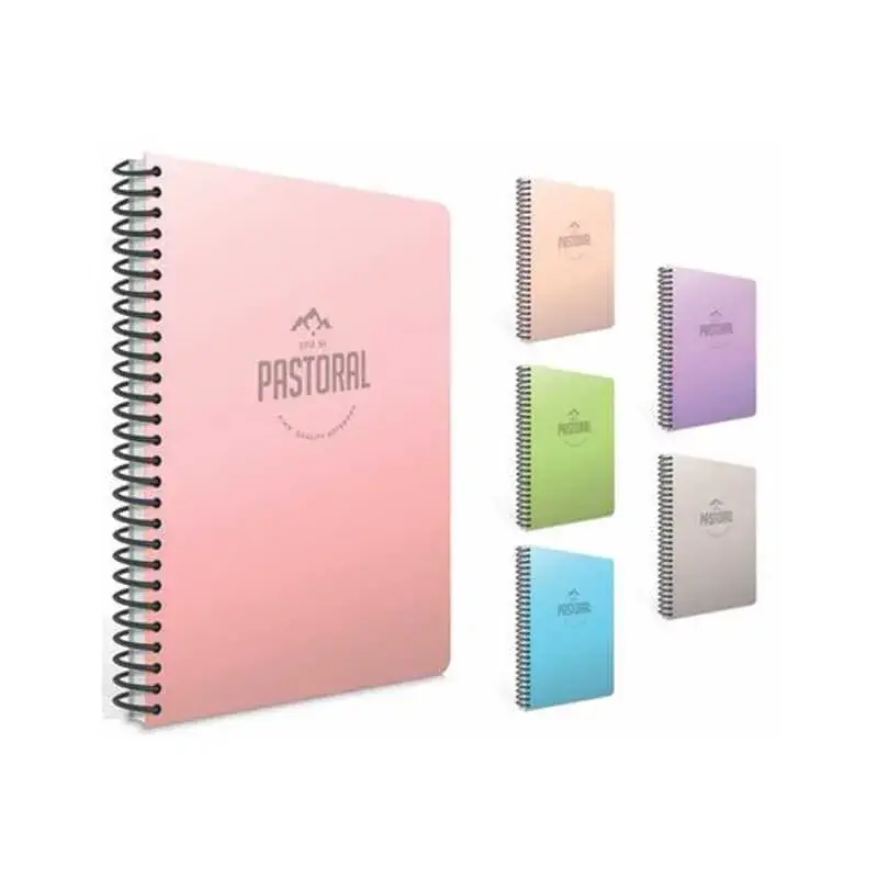 Gıpta Pastoral Kareli Defter 72 Yp 17 x 24 Plastik Kapak Spiralli - 2