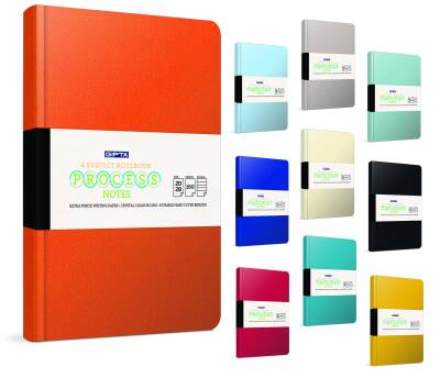 Gıpta Process Çizgili Defter 120 Yp 20 x 28 Sert Kapak - 3