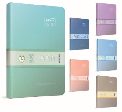 Gıpta Thebook Pastels Düz Defter 160 Yp 20 x 28 - Gıpta