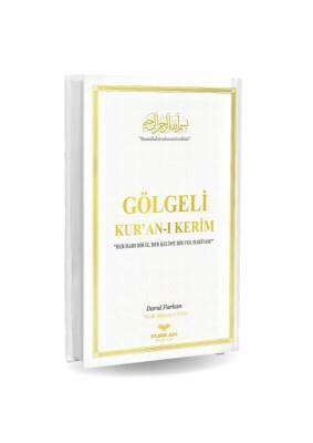 Gölgeli Beyaz Kuranı Kerim Orta Boy - Furkan Neşriyat