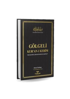 Gölgeli Siyah Kuranı Kerim Orta Boy - Furkan Neşriyat