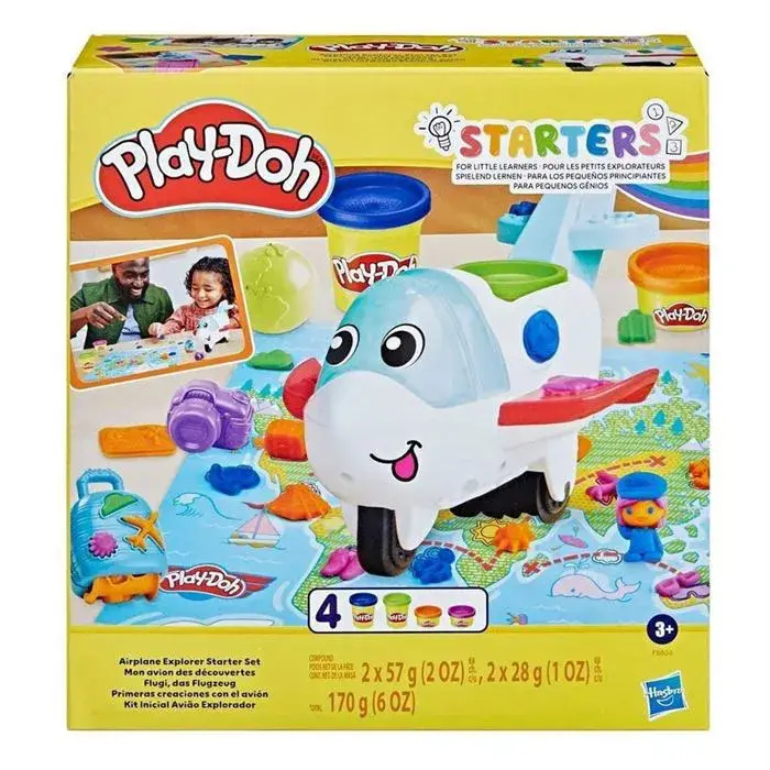 Hasbro Play-Doh Eğlenceli Uçak Başlangıç Seti - 1