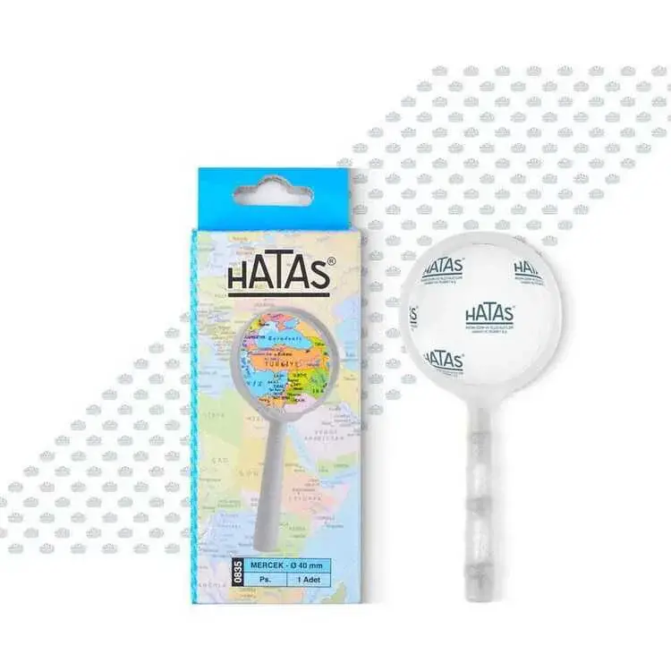Hatas Büyüteç Mercek 40 mm Tekli kutulu - 1