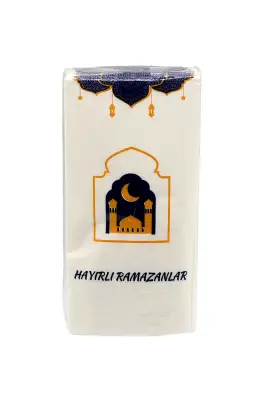 Hayırlı Ramazanlar Peçetesi - Bemenda Çarşı