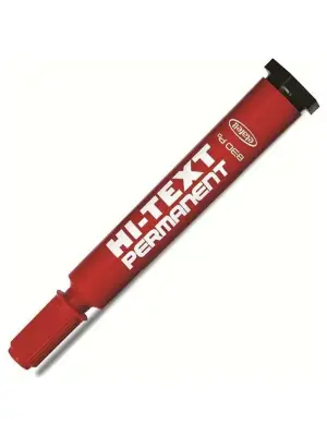 Hi-Text Marker Yuvarlak Uç Kırmızı - 2
