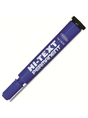 Hi-Text Marker Yuvarlak Uç Mavi - Hi-Text