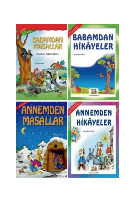 Hikayeler ve Masallarla Değerler Eğitimi 4 Kitap Set - Uysal Yayıncılık