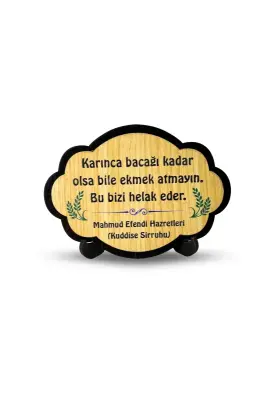 Karınca Bacağı Kadar Ahşap Magnet - Bemenda