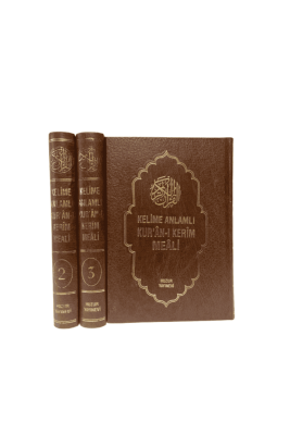 Kelime Anlamlı Kuranı Kerim Meali 3 Cilt - Huzur Yayınevi