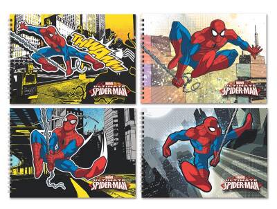 Keskin Resim Defteri 17 x 25 15 Yaprak Spiderman - Keskin
