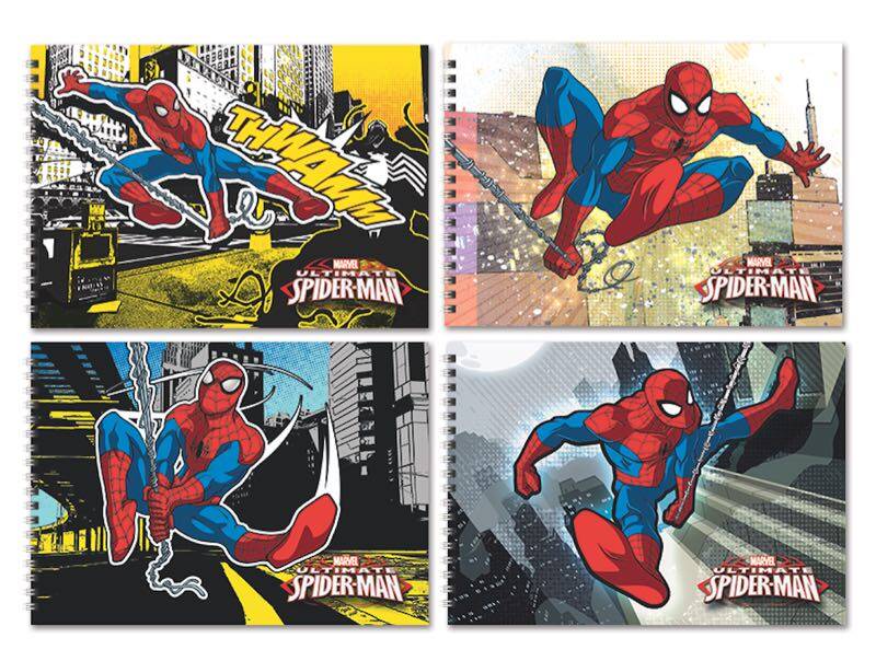 Keskin Resim Defteri 17 x 25 15 Yaprak Spiderman - 1