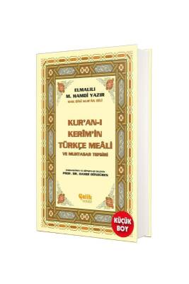 Kuranı Kerimin Türkçe Meali Hafız Boy - Ciltli - Çelik Yayınevi