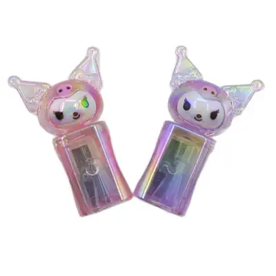 Kuromi 3D Figürlü Tek Bıçaklı Kalemtraş - Kuromi