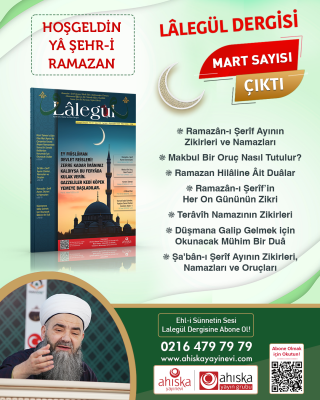 Lalegül Dergisi 133. Sayı Mart 2024 - Ahıska Basım Yayın