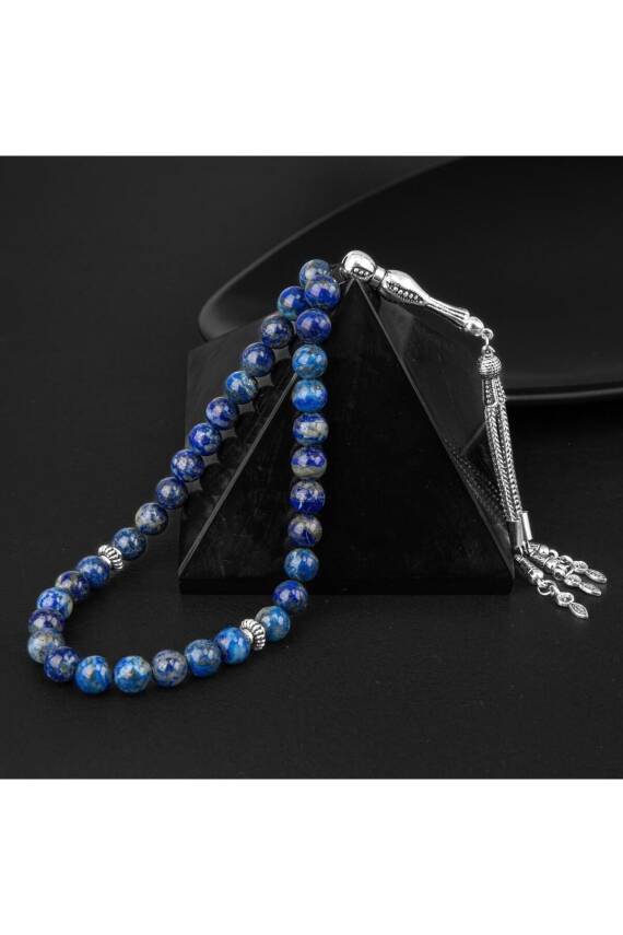 Lapis Lazuli Doğal Taş Tesbih 33lük - 8mm - 3
