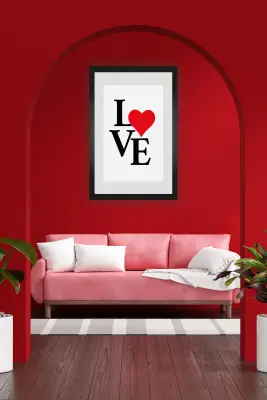 Love Mdf Tablo - Bemenda