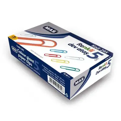 Mas 295 Renkli Dev Ataş Pvc Kaplı 50 mm - Mas
