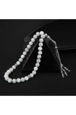Mavi Larimar Doğal Taş Tesbih 33lük - 8mm - 3