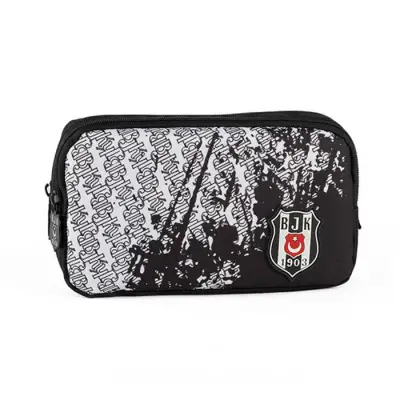 Me Beşiktaş Me Team İnce Çubuk Desenli Suni Deri Beslenme Çantası - Me