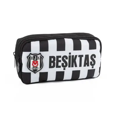 Me Beşiktaş Nakış Detaylı Kanvas Kalem Çantası - Me