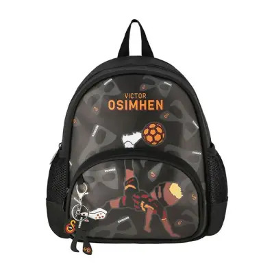 Me Galatasaray Logo Detaylı Siyah Sırt Çantası - Me