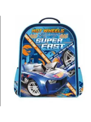 Mikro Hot Wheels İlkokul Çantası Due Fast 48373 - Frocx