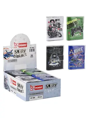 Mikro For Boys Mini Not Defteri Çizgili 80 Yp A0 - Mikro