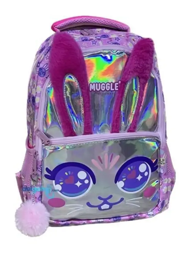 Mikro Muggle Bunny Pembe Okul Çantası Mu-7648 - 2