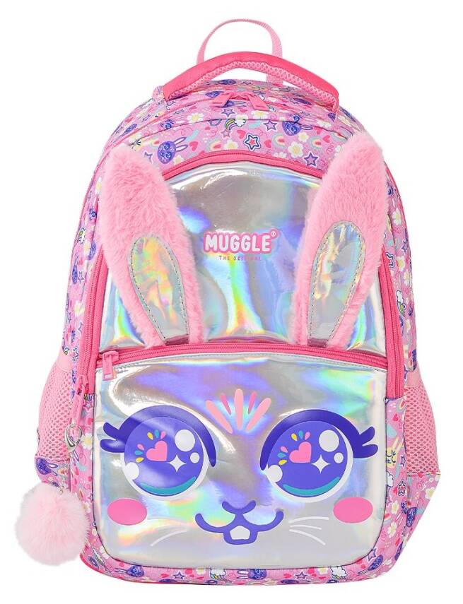 Mikro Muggle Bunny Pembe Okul Çantası Mu-7648 - 3