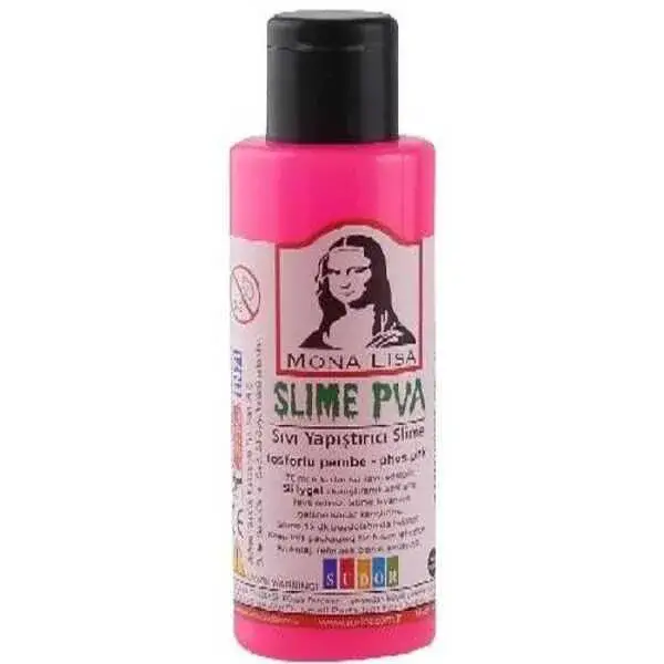 Monalisa Slıme 70 ml Sıvı Yapıştırıcı Fosforlu Pembe - 1