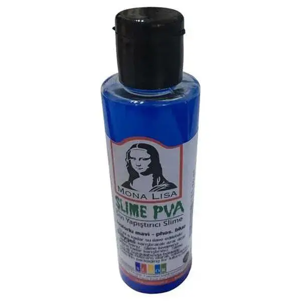 Monalisa Slıme 70 ml Sıvı Yapıştırıcı Fosforlu Mavi - 1