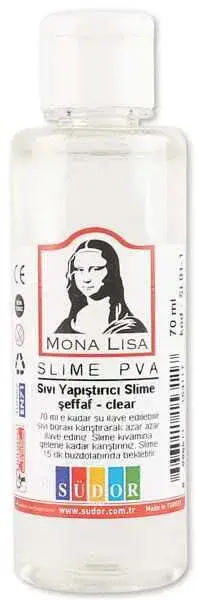 Monalisa Slıme 70 ml Sıvı Yapıştırıcı Şeffaf - 1