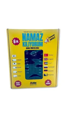Namaz Öğreten Cihaz 6 Dil Destekli - Azim Kitap