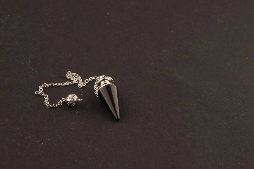 Obsidyen Doğal Taş Pandül - 3