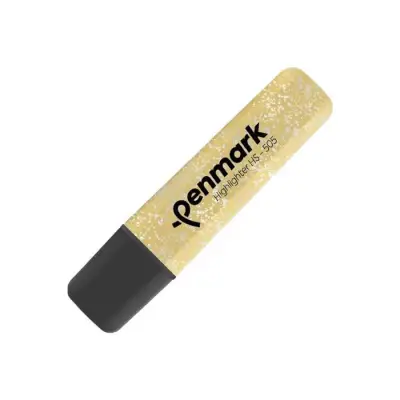 Penmark Fosforlu Kalem Metal Simli Altın - Penmark