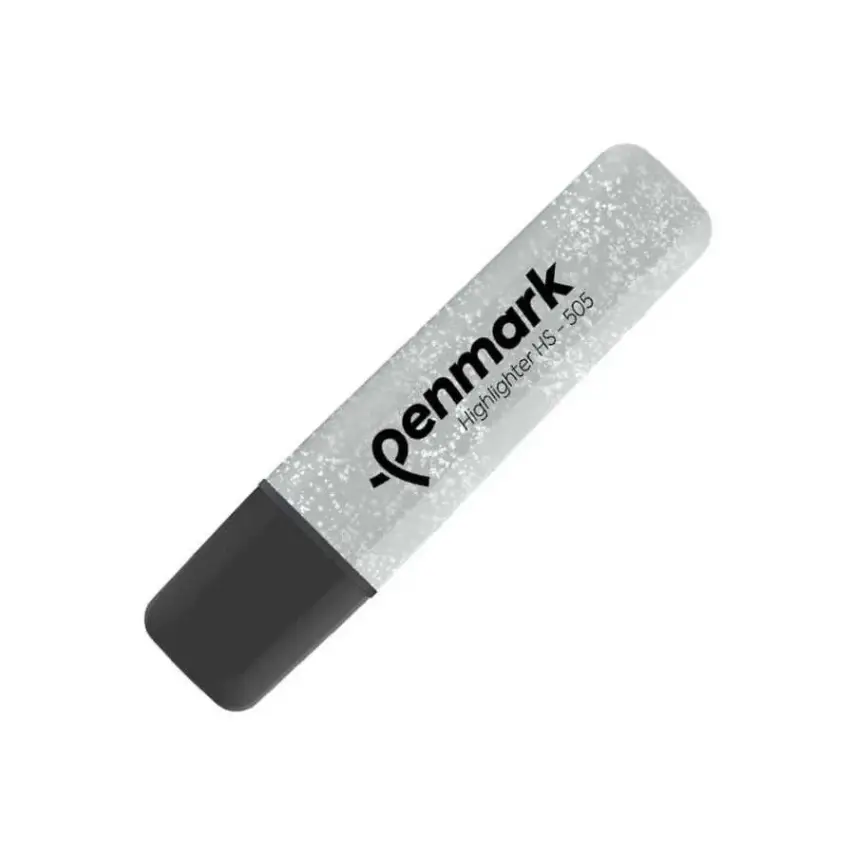 Penmark Fosforlu Kalem Metal Simli Gümüş - 2