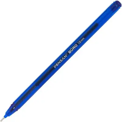 Pensan Büro Tükenmez Kalem 1Mm Mavi - Pensan