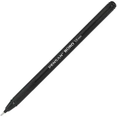 Pensan Büro Tükenmez Kalem 1 mm Siyah - Pensan