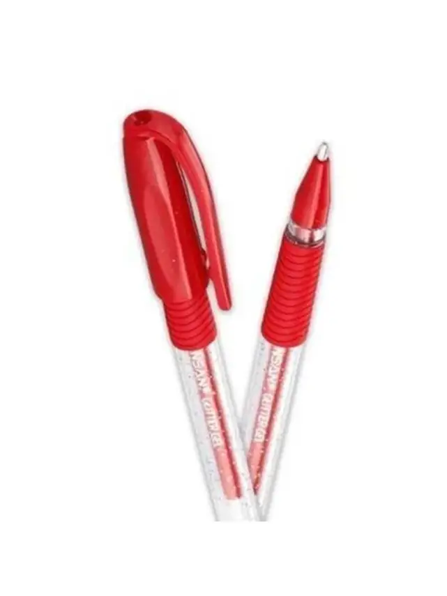 Pensan Glitter Simli Jel Kalem 1 mm Kırmızı - 2