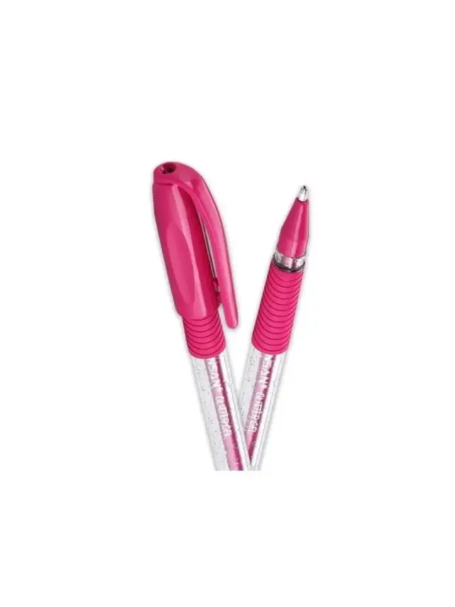 Pensan Glitter Simli Jel Kalem 1 mm Pembe - 1