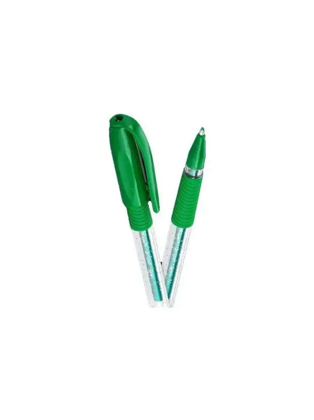 Pensan Glitter Simli Jel Kalem 1 mm Yeşil - 1