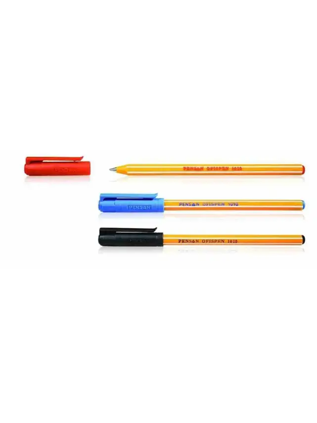 Pensan Ofispen Tükenmez Kalem 1 mm Kırmızı - 1