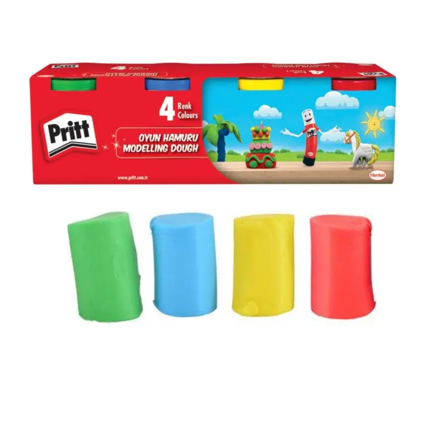 Pritt Oyun Hamuru 4 Renk - 1